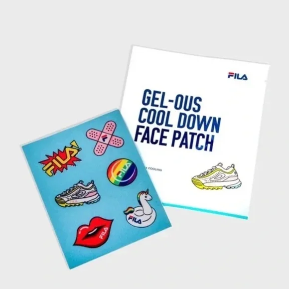 FILA Gel-ous Cool Down Face Patch - 6 patches x 3 each - Picture 2 of 6